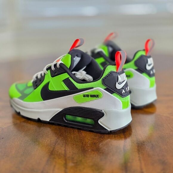 Nike Air Max 90 Drift Men's Size 5.5 Action Green Black White Shoes FB2877-300 - Picture 6 of 14